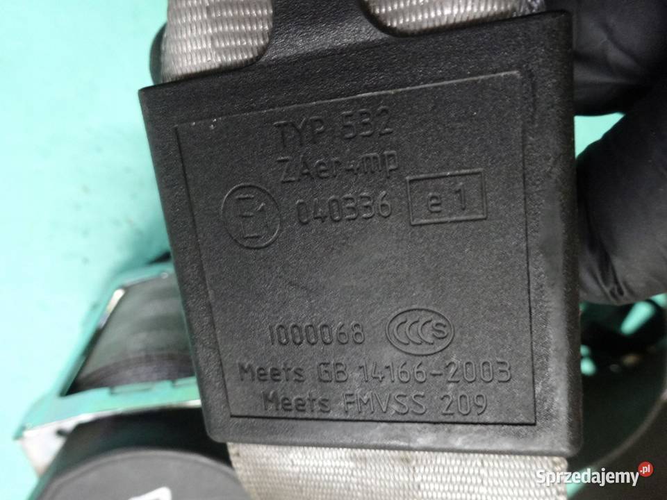 AUDI A6 C6 07r pas bezpieczeństwa lewy przód