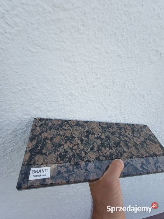 Granitowe parapety i schody naturalny kamień wielkopolskie