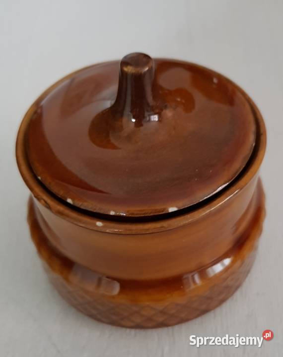 Porcelit ceramika Tułowice dzbanek i cukiernica śląskie Ruda Śląska