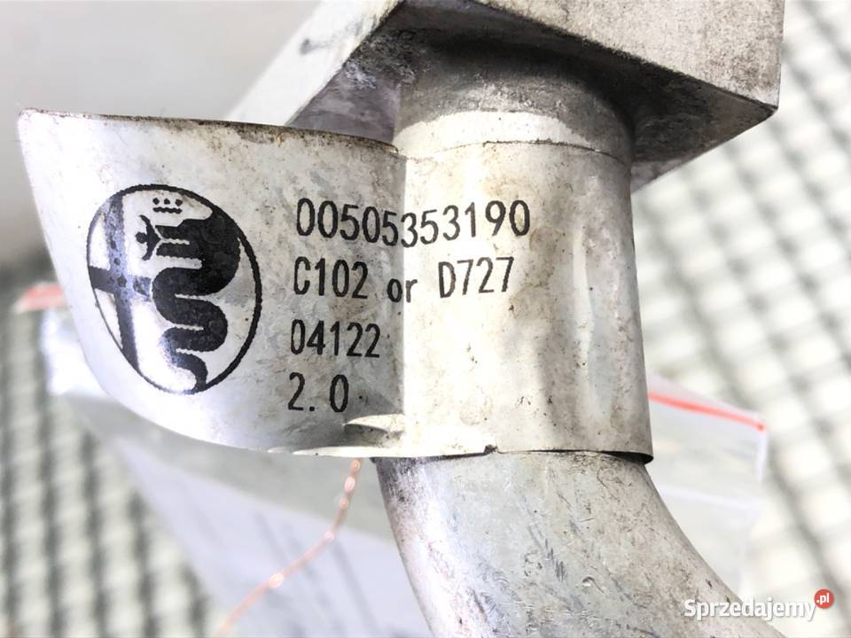 RURKA KLIMATYZACJI ALFA STELVIO 505353190 20 280