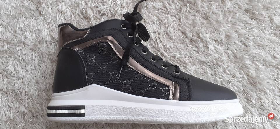 Nowe ocieplane sneakersy r 40 26cm Pasym sprzedam