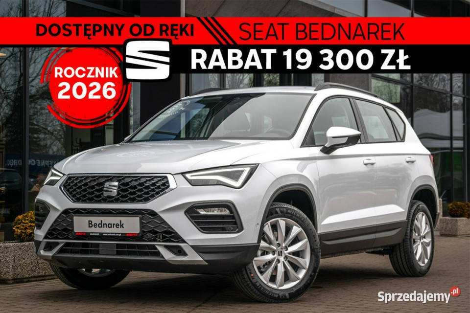 Seat Ateca Style 15 TSI 150 światła przeciwmgielne Łódź