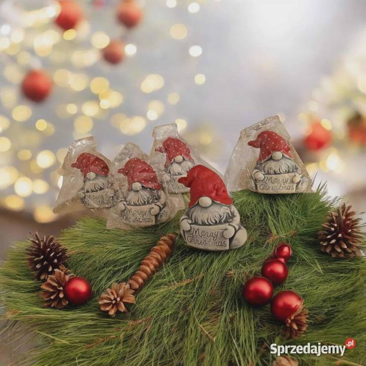 Skrzat świątecznych choinka gipsowa skrzaty Dekoracje świąteczne Wrocław