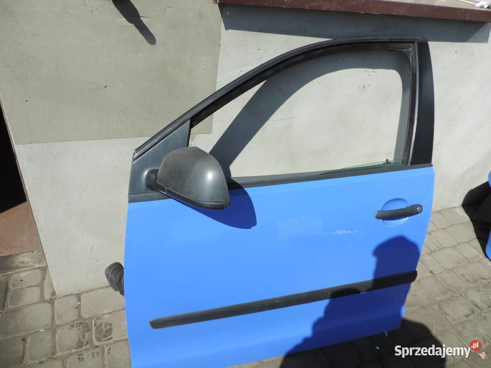 VW POLO IV 9N HB 5D DRZWI LEWY PRZÓD osobowe Części samochodowe Nowy Sącz