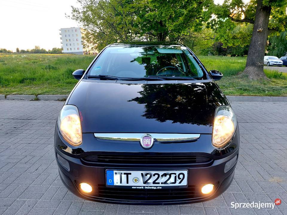 Fiat Punto Evo Benzyna 2010 Klima Alu Oryginał Ząbkowice Śląskie