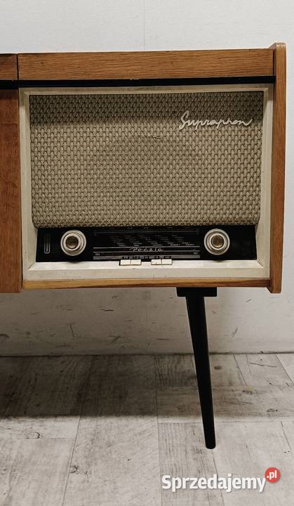 75 szafka gramofon radio radiola lata 60te