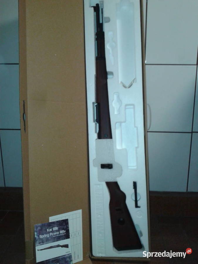Mauser KAR98K sprężynowy NOWY na prezent Skiereszewo