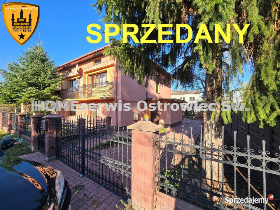 Dom wolnostojący 210m2 Ostrowiec Świętokrzyski Liczba pokoi 5