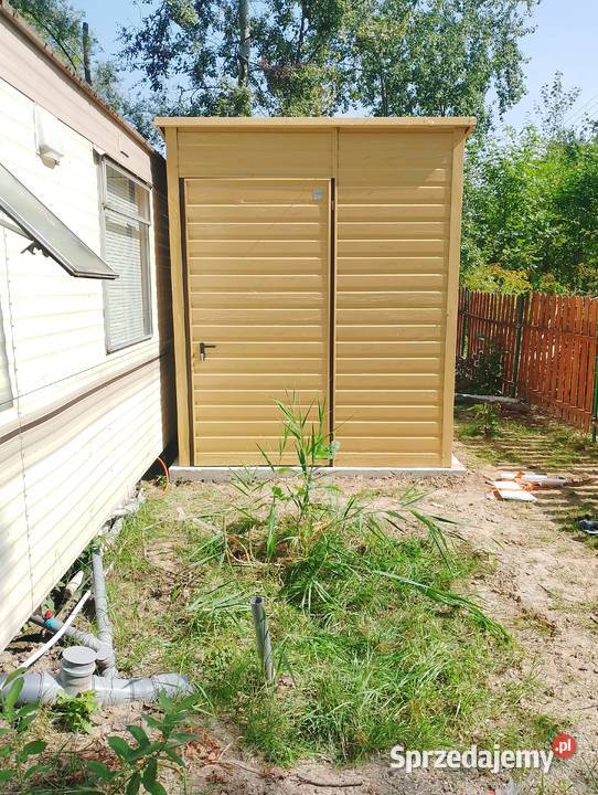 Mały Schowek Narzędziowy Garaż na drewno z