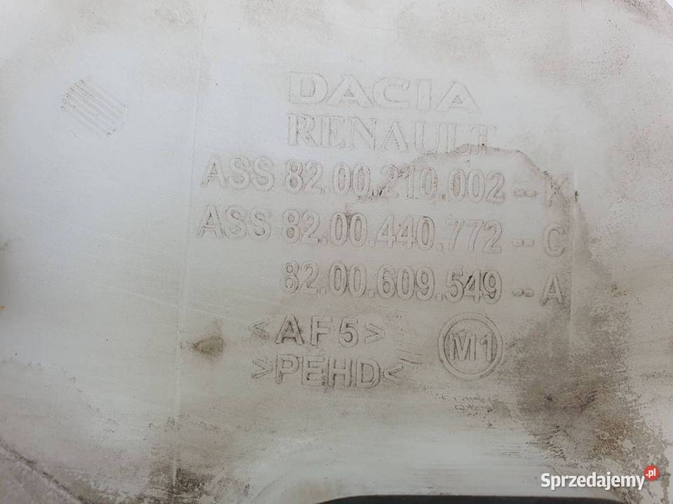 ZBIORNICZEK SPRYSKIWACZY DACIA SANDERO osobowe Pozostałe Lipno
