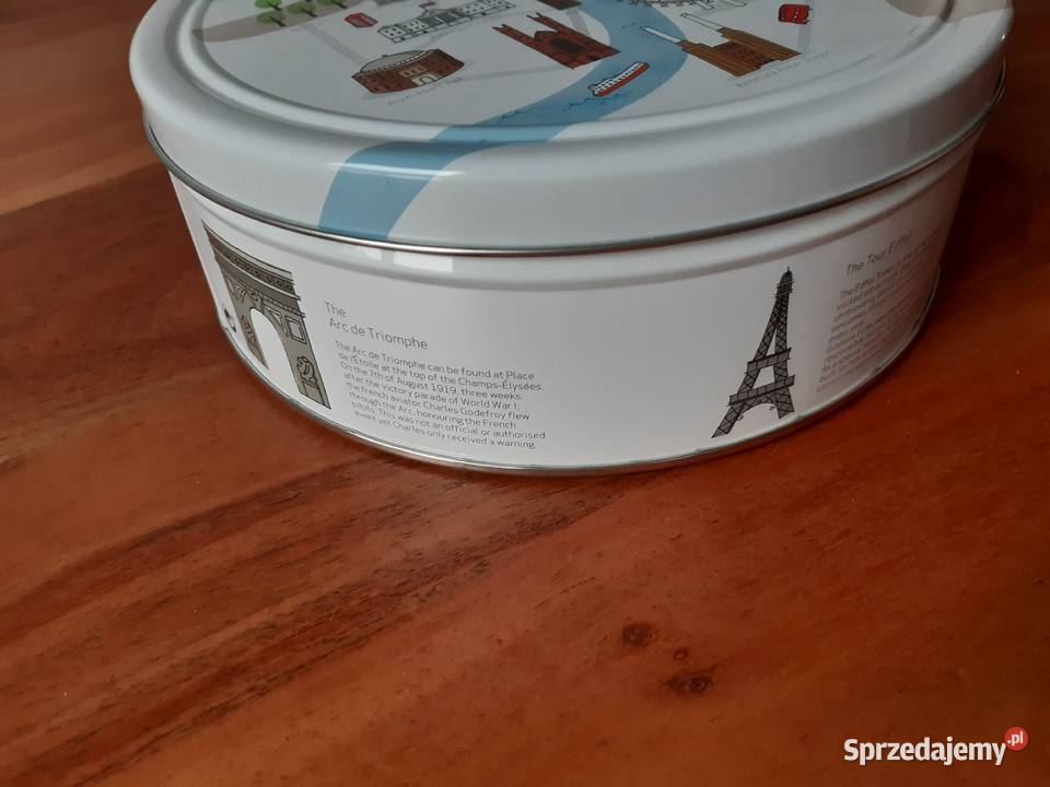 Puszka metalowa London Londyn Dom i Ogród mazowieckie Warszawa