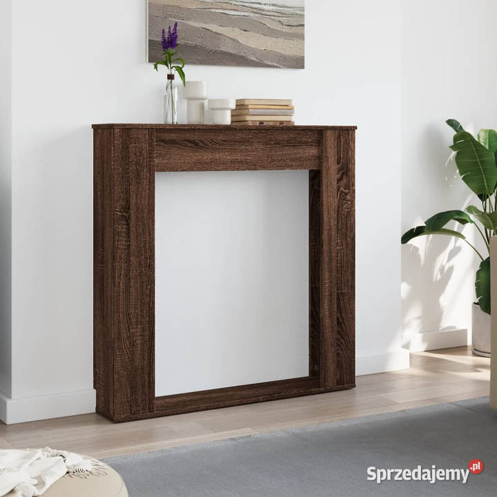 Obudowa kominka brązowy dąb 100x20x100 WM854577 Warszawa
