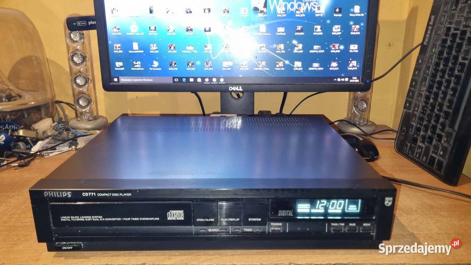 Odtwarzacz CD Philips CD771 CDM TDA1541A Topowy Odtwarzacze CD i MD Warta