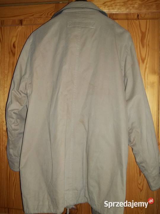 Kurtka beżowa z bawełny ML Łódź sprzedam