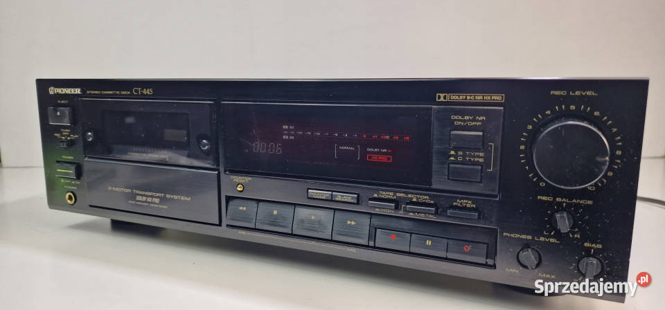 Magnetofon cassette deck Pioneer CT445 CT 445 Międzychód sprzedam