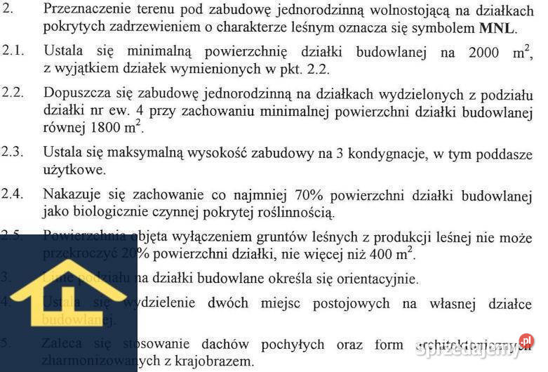 Działka budowlana w Otwocku polna Otwock