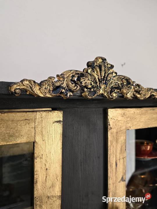 Kredens stylizacja piękny ręcznie odnowiony Szembekowo