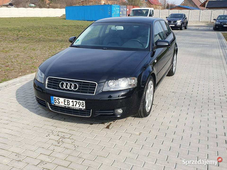 Audi A3 20tdi 140 Skóra Klima Alu17 Raty Zamiana Rok produkcji 2004 opolskie Strobice