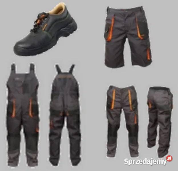 SPODNIE spodenki robocze krótkie POTRÓJNE SZWY Pozostałe