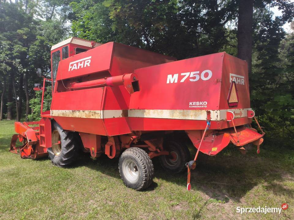 Kombajn Fahr M750 DeutzFahr podlaskie Korycin sprzedam