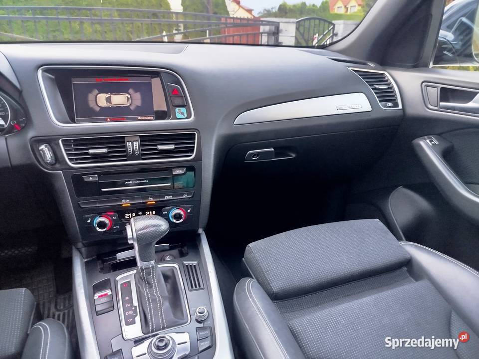 AUDI Q5 20TDI 190 2xSLINE panorama skóra navi wielofunkcyjna kierownica Grabownica Starzeńska