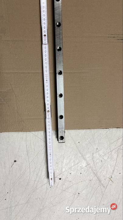 Prowadnica liniowa 25 CMC wzmocnione wózki Gaworzyce