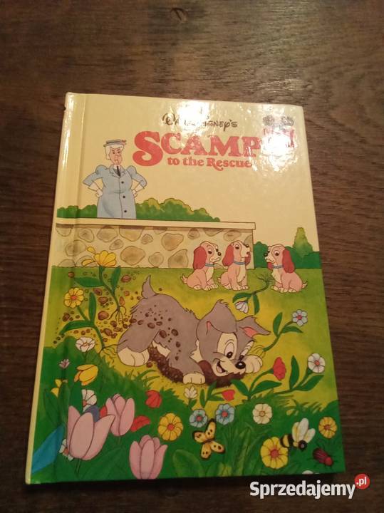 Scamp to the rescue angielsku Disney Książki dla dzieci Warszawa sprzedam