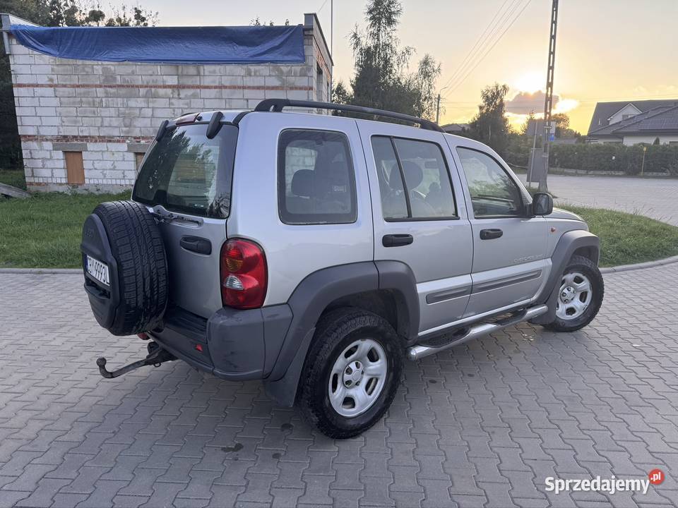Jeep Cherokee 24 LPG uszkodzony Bydgoszcz