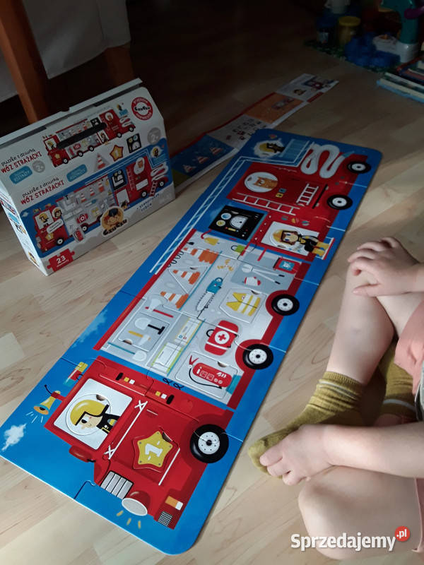 Puzzle dzieci 2 Wóz strażacki 23 elementy Dla dzieci Warszawa