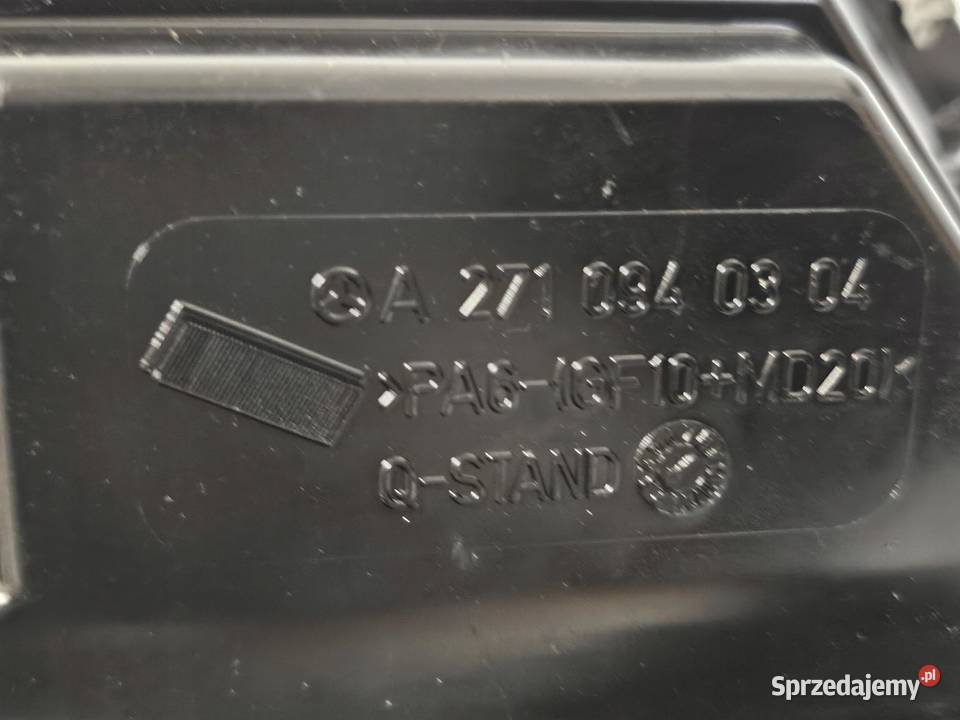 MERCEDES W212 18 B CGI 271860 obudowa filtra sprzedam