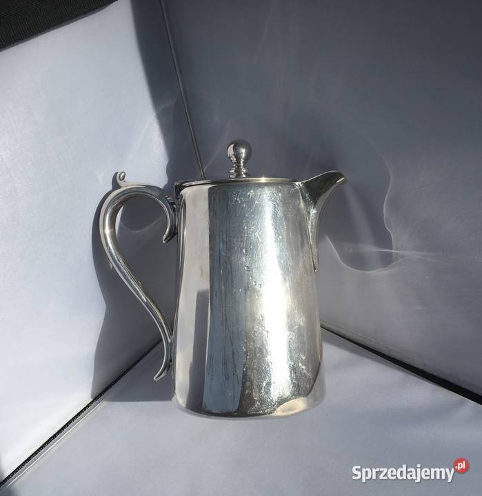 Posrebrzany dzbanek 1930 anglia Antyki Kraków sprzedam