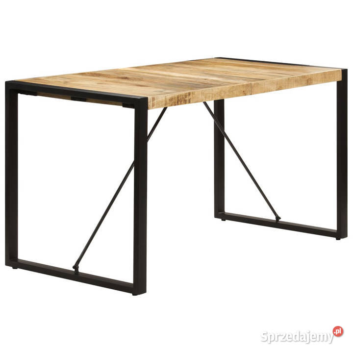 Stół jadalniany 140 x 70 x 75 lite drewno mango Meble Warszawa