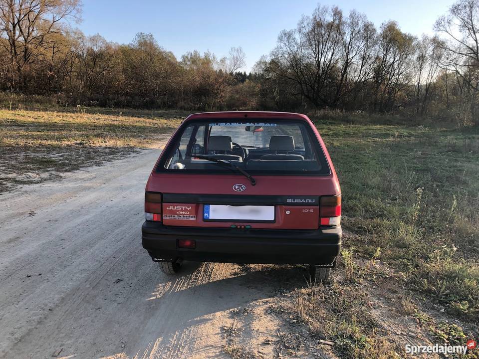 Subaru JUSTY kad1 4x4 10 Oryginał Rzeszów