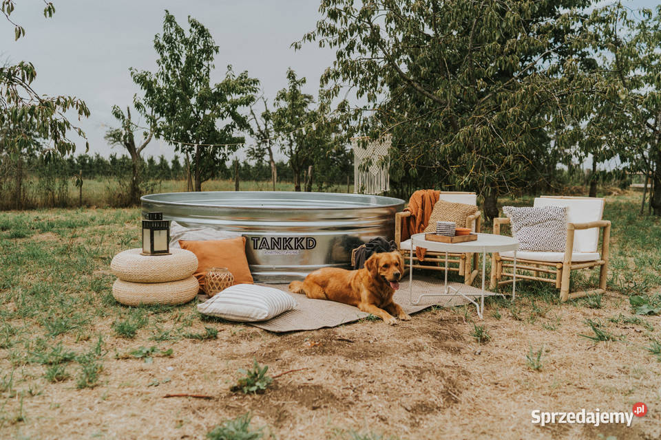 Balia stalowa ogrodowa 210 owalna konstrukcja Ogród Zator