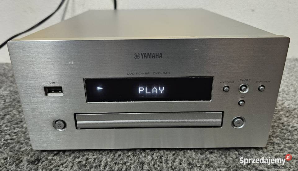 Odtwarzacz płyt Yamaha DVDE840 USB Pianocraft Odtwarzacze CD i MD małopolskie Kraków