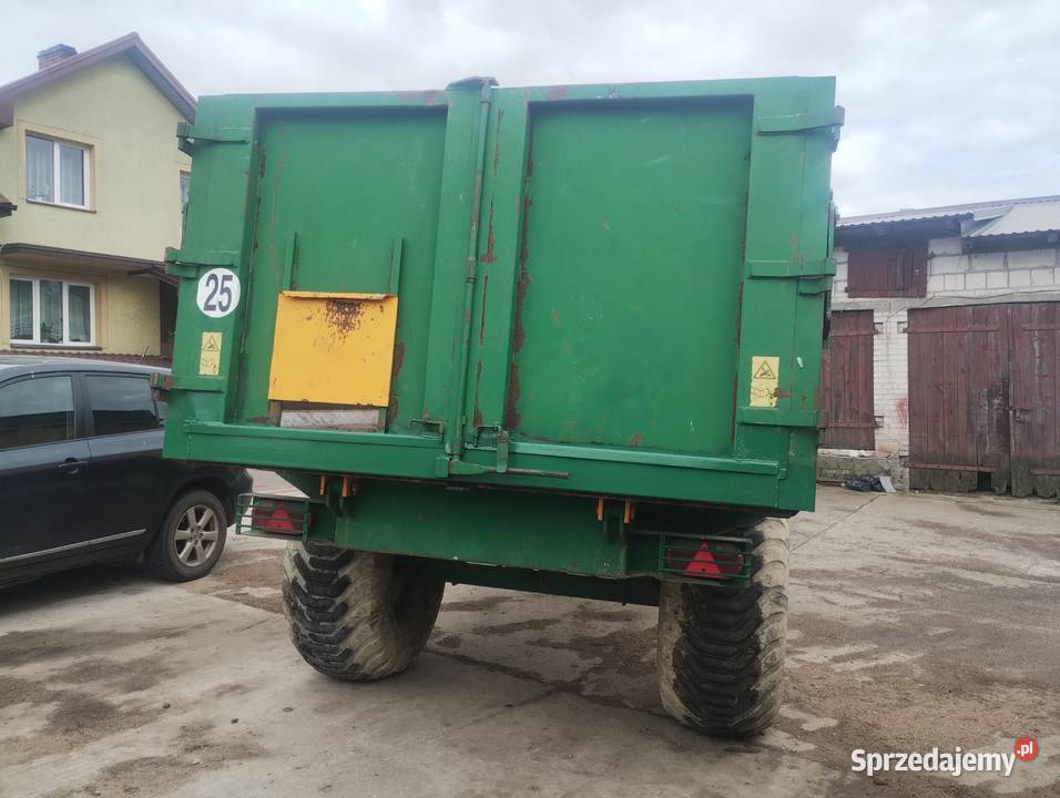 Przyczepa skorupowa 11 1215 18 ton Przyczepy rolnicze podlaskie