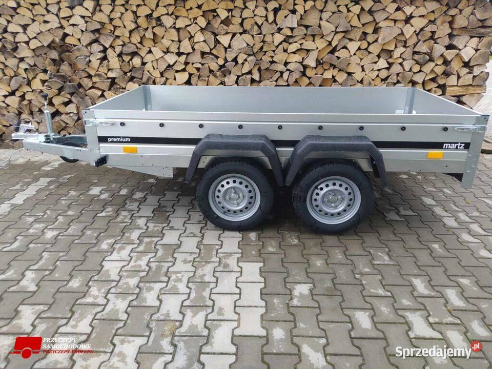 Przyczepa burty ALU wym 264x126x30cmdwuosiowa Lublin