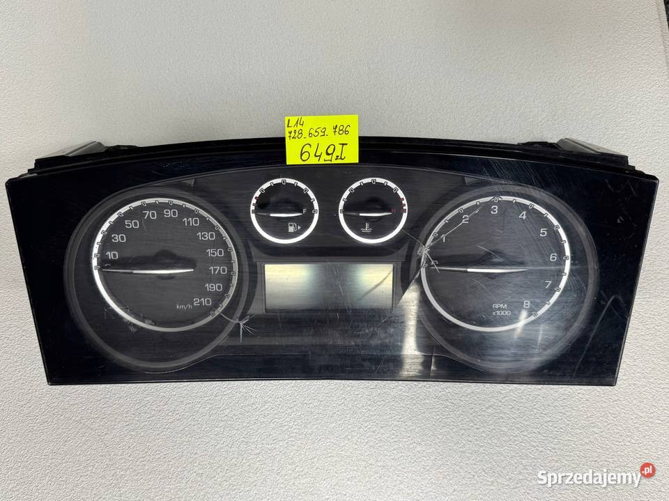 LICZNIK ZEGARY PRĘDKOŚCIOMIERZ LANCIA YPSILON osobowe