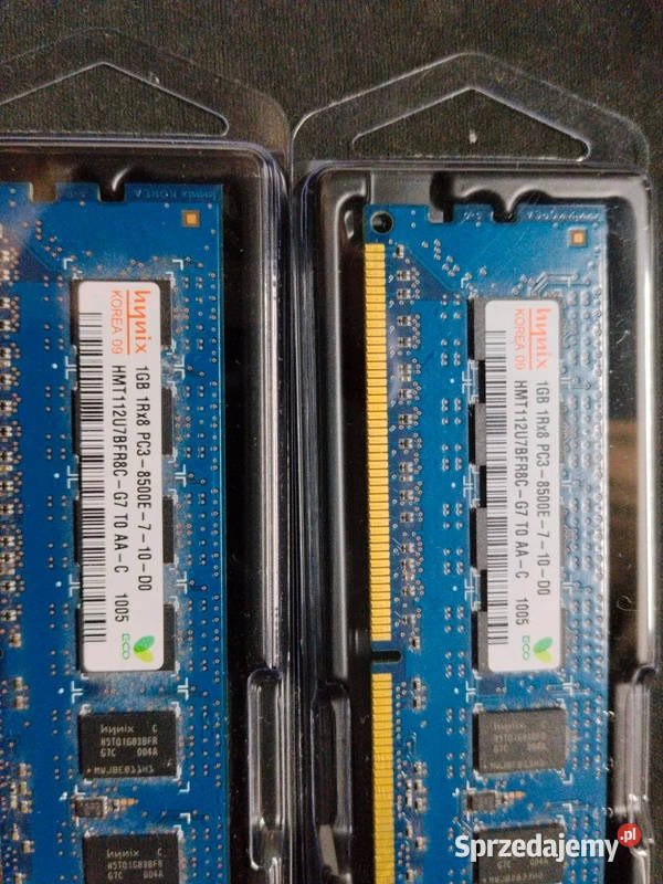 Pamięć DDR3 ECC 2GB 2x1GB 1066MHz Hynix CL 7.0