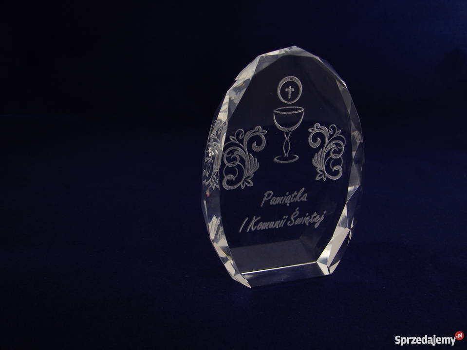 Statuetka kryształowa 65 x 95 GRAWER LASEROWY