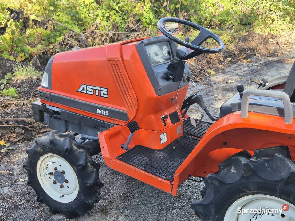 Traktorek traktor KUBOTA ASTE A155D 15 44 Małuszyn sprzedam