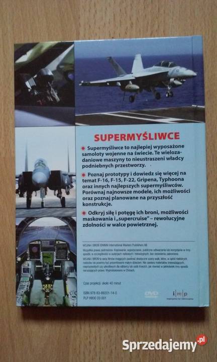 Supermyśliwce Wojna i Broń DVD Szczecin