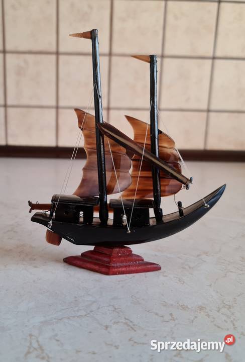 Mały stateczek dekoracyjny Warszawa sprzedam