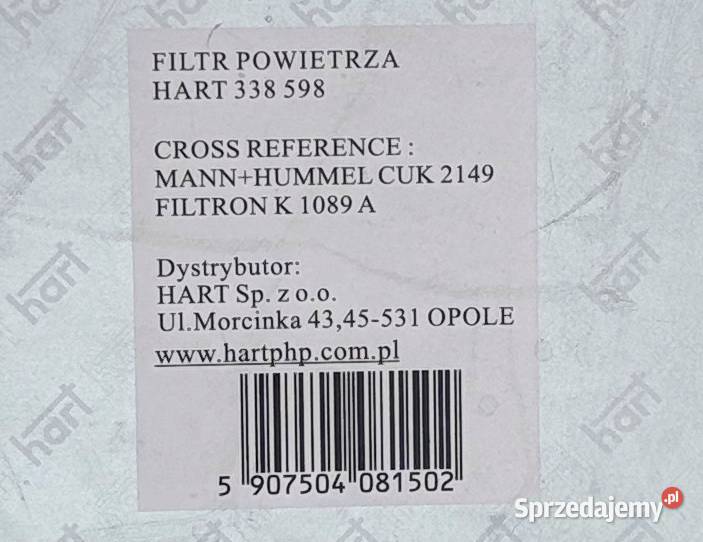 Filtr Kabinowy Renault Laguna II 2 Kabinowe Białobrzegi