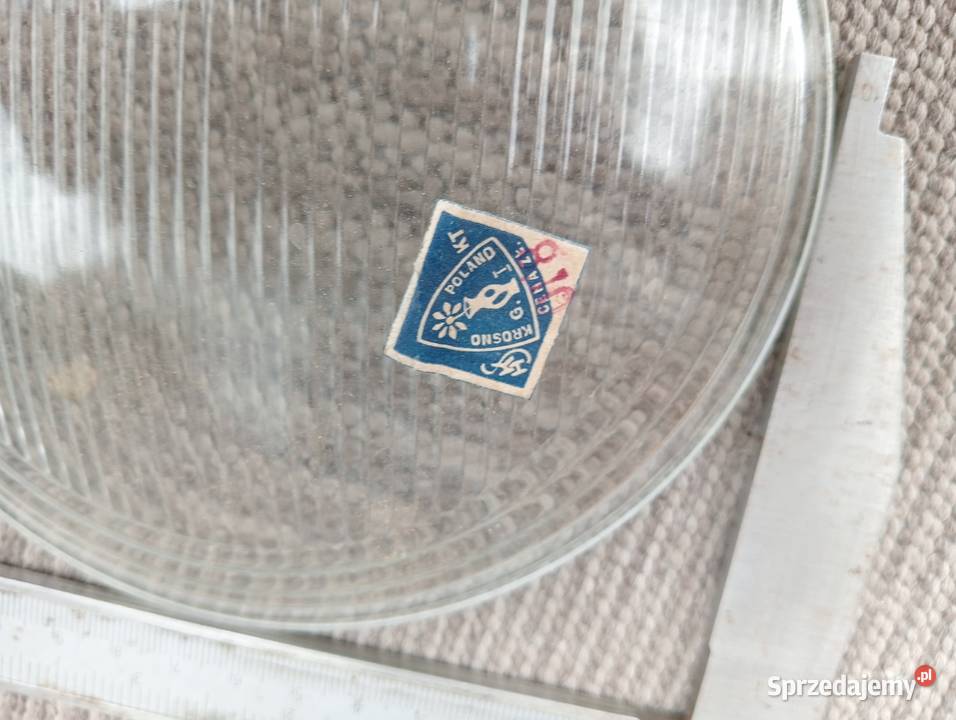 Szkło przedniej lampy WSK SHL junak wfm Brzesko