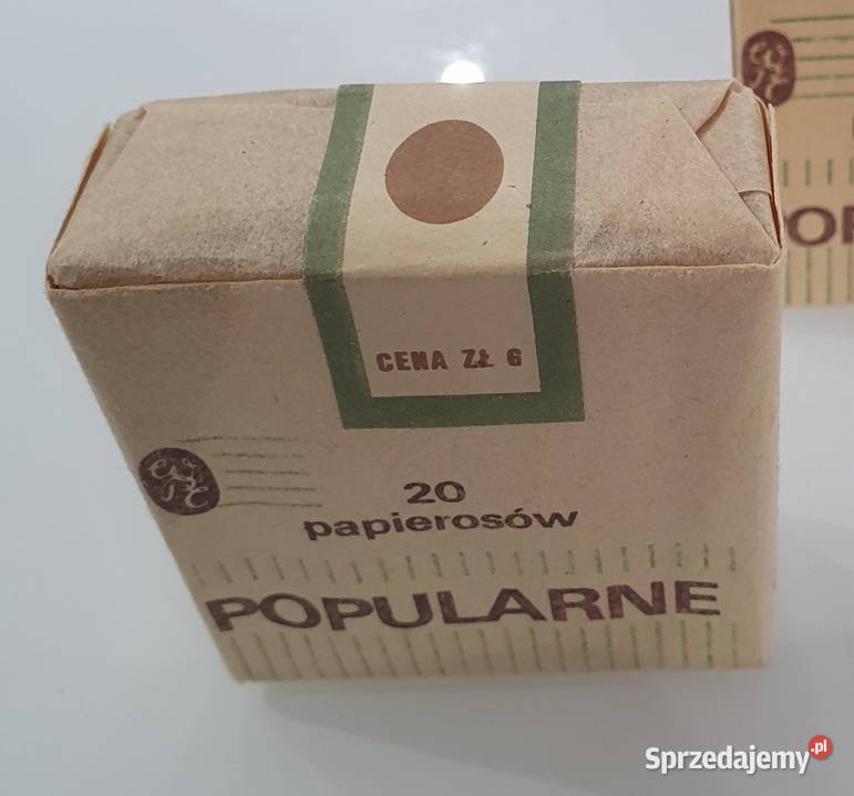 POPULARNE papierosy kekcjonerskie PRL Kędzierzyn-Koźle