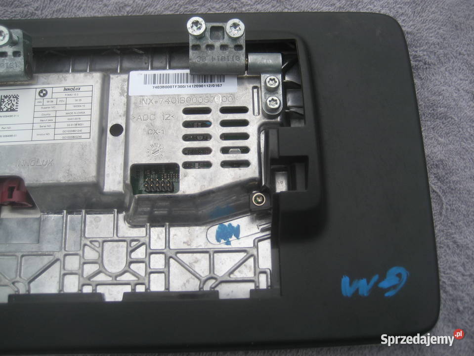bmw 7 g11 g12 monitor wyświetlacz siedzenia osobowe