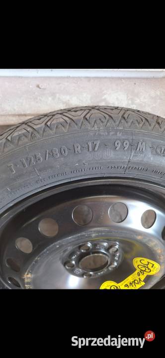 Kolo dojazdowe zapasowe volvo xc60 xc70 Stan Kostrzyn