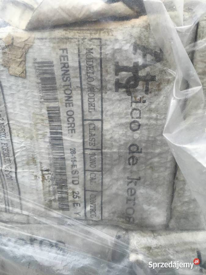 Terakota fernstone ocre 20x20 firmy KEROS Reguły sprzedam