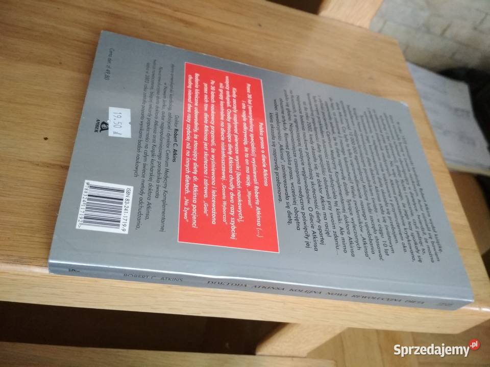Doktora Atkinsa Kolejna Nowa Rewolucyjna Dieta Białystok